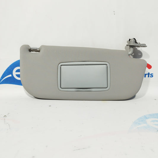 Gray right sun visor with light Alfa Romeo 147 2002 I ecoAC4364 series