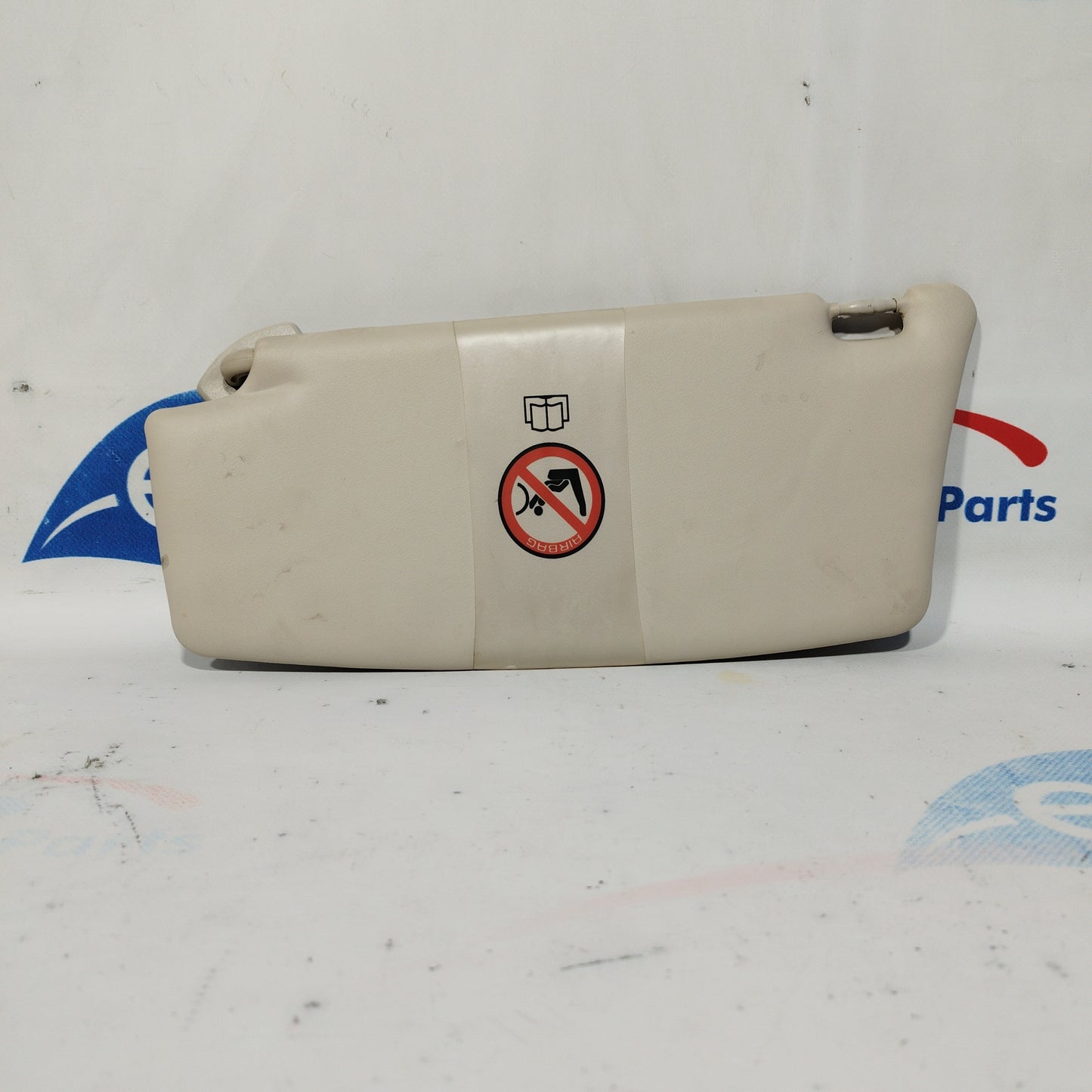 Beige right sun visor Lancia Y 2008 ecoAC4368