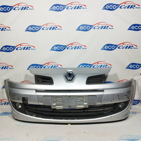 Silver gray front bumper Renault Modus 2010 ecoAC4380