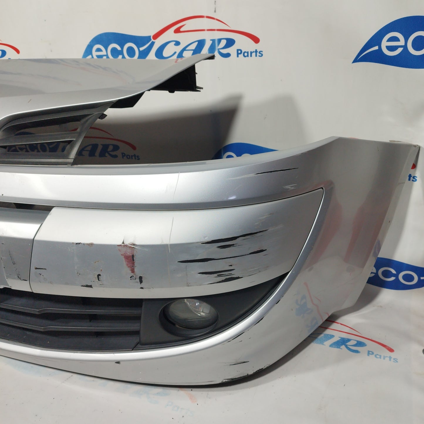 Silver gray front bumper Renault Modus 2010 ecoAC4380