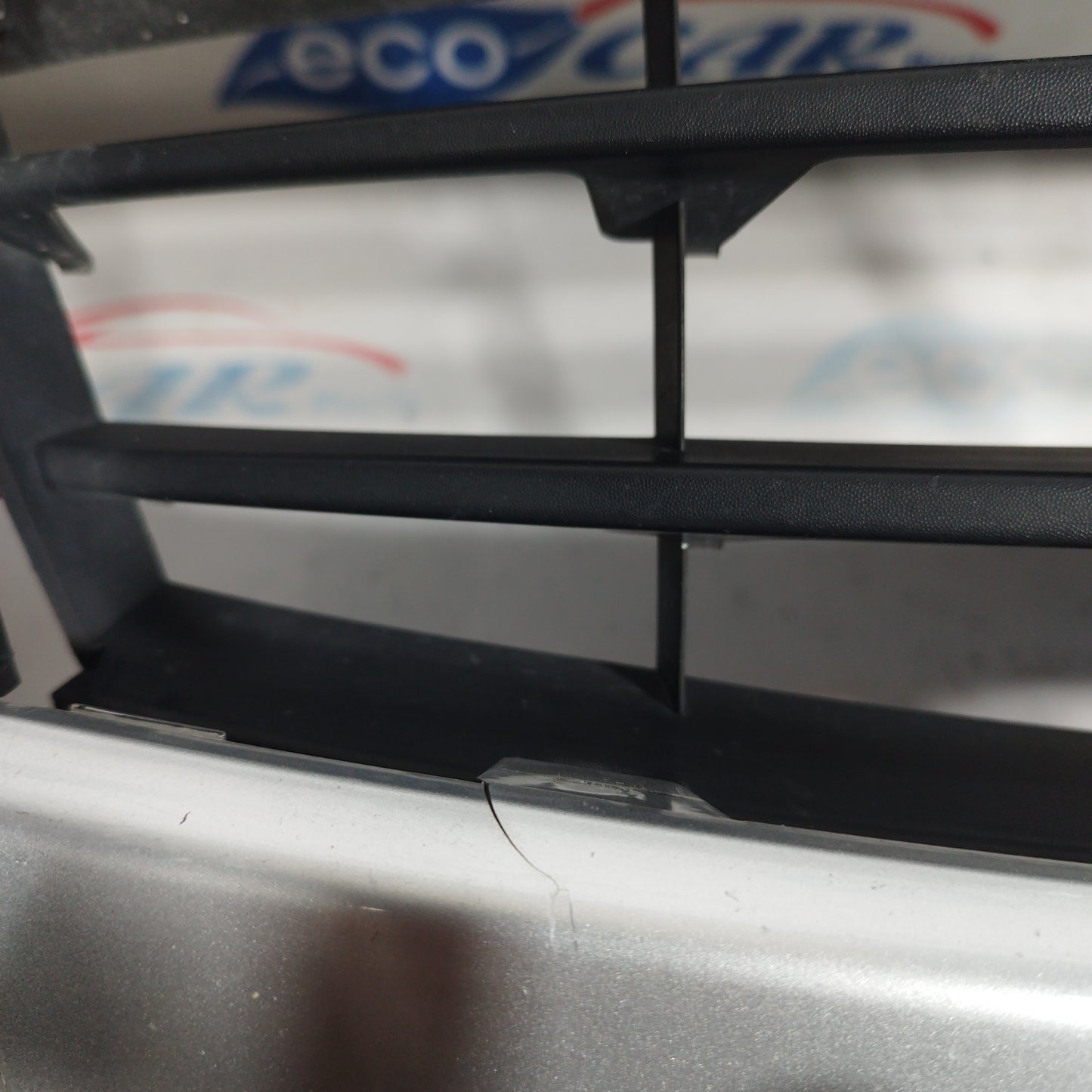 Silver gray front bumper Renault Modus 2010 ecoAC4380