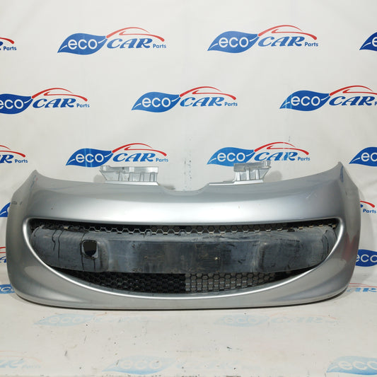 Silver gray front bumper Peugeot 107 2006 ecoAC4381
