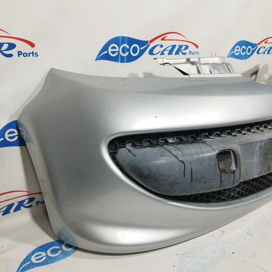 Silver gray front bumper Peugeot 107 2006 ecoAC4381