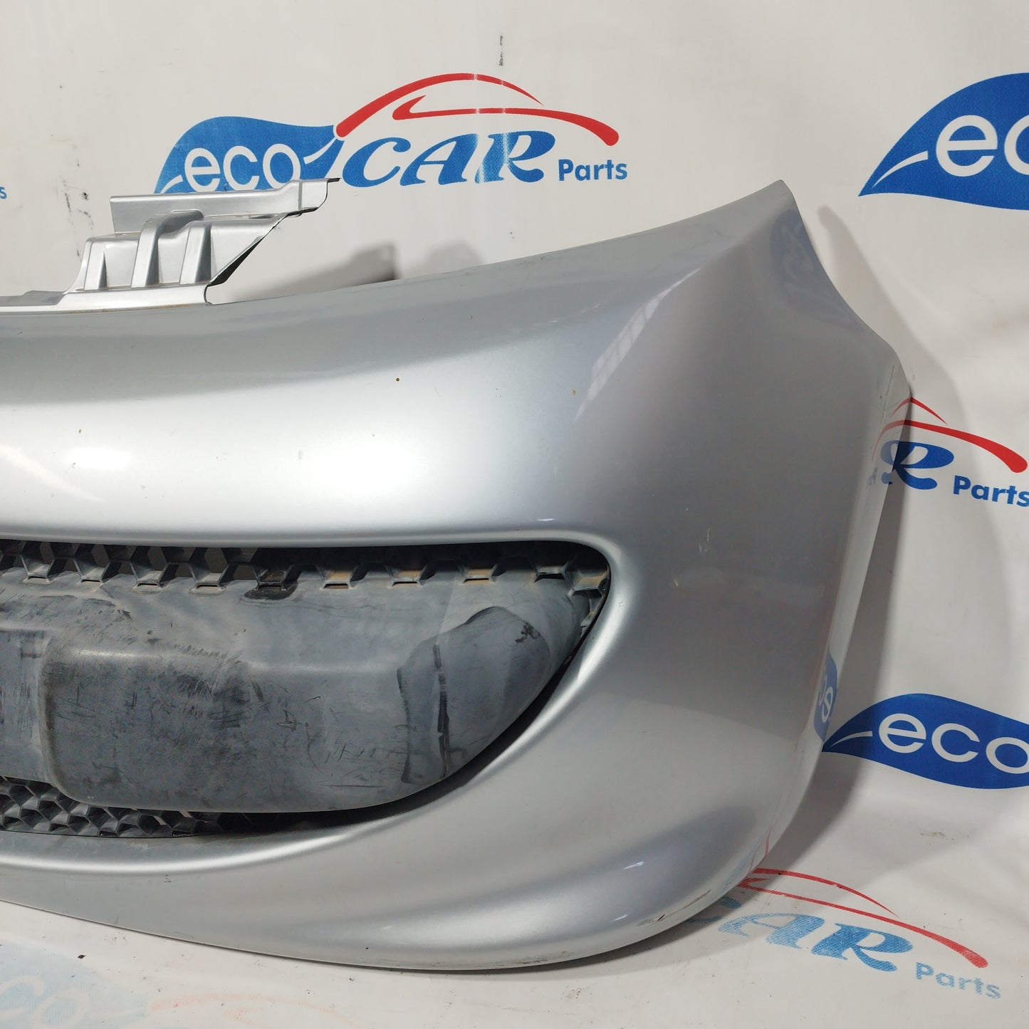 Silver gray front bumper Peugeot 107 2006 ecoAC4381