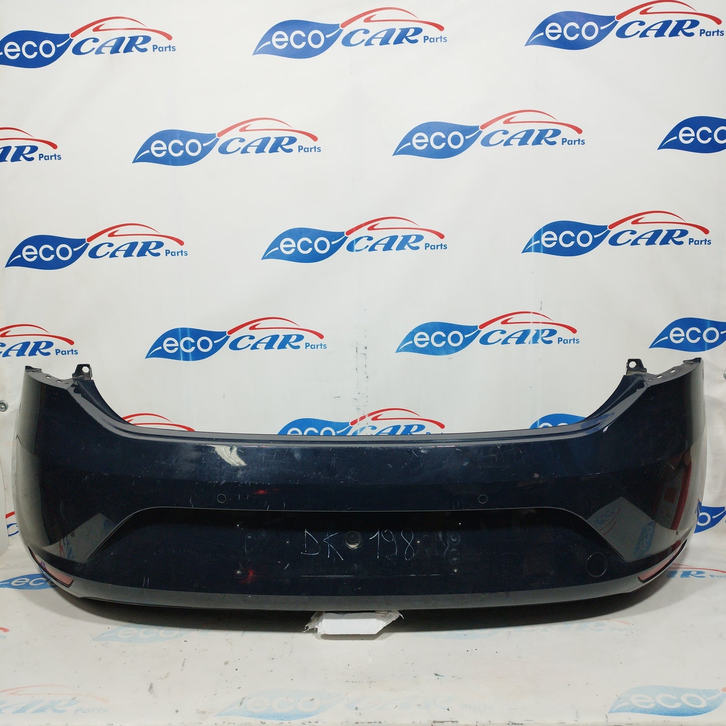Rear bumper with parking sensors midnight blue Seat Leon 2015 ecoAC4382