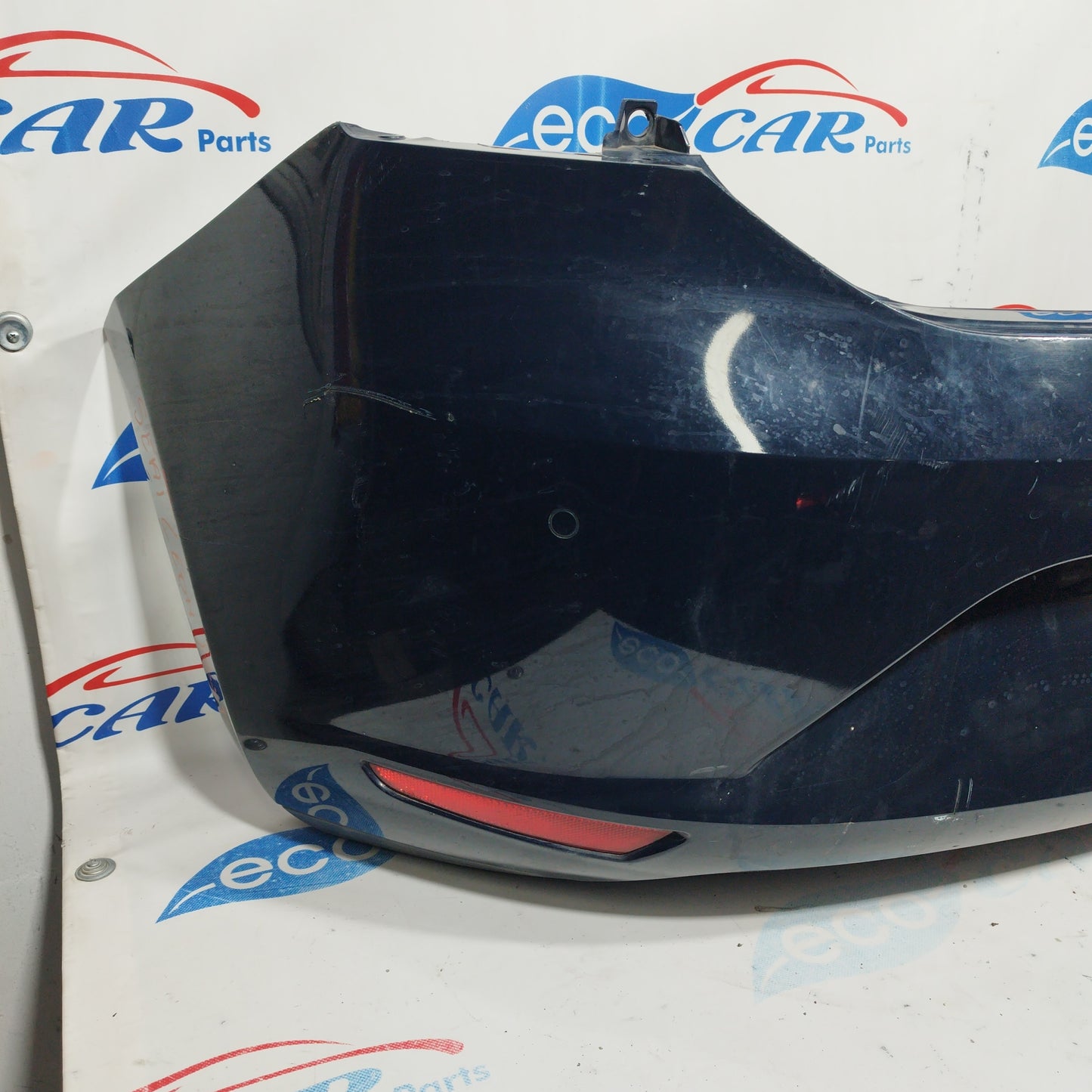 Rear bumper with parking sensors midnight blue Seat Leon 2015 ecoAC4382