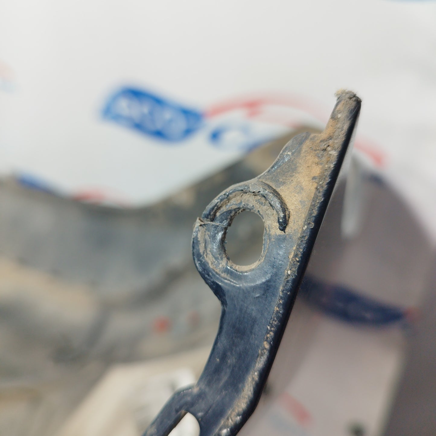 Rear bumper with parking sensors midnight blue Seat Leon 2015 ecoAC4382