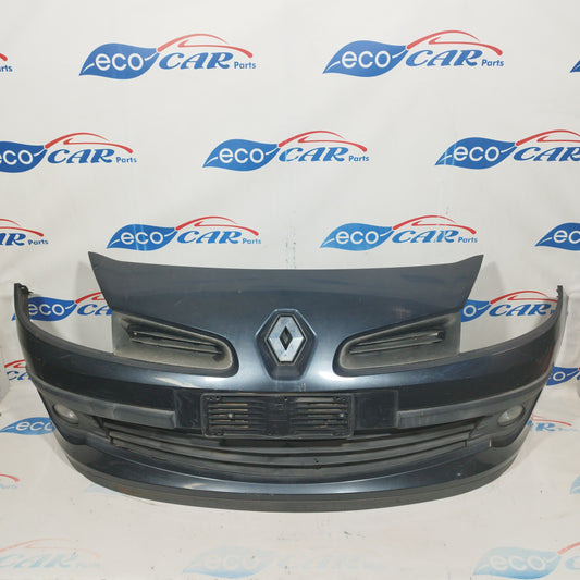Dark gray front bumper Renault Clio 2007 ecoAC4391