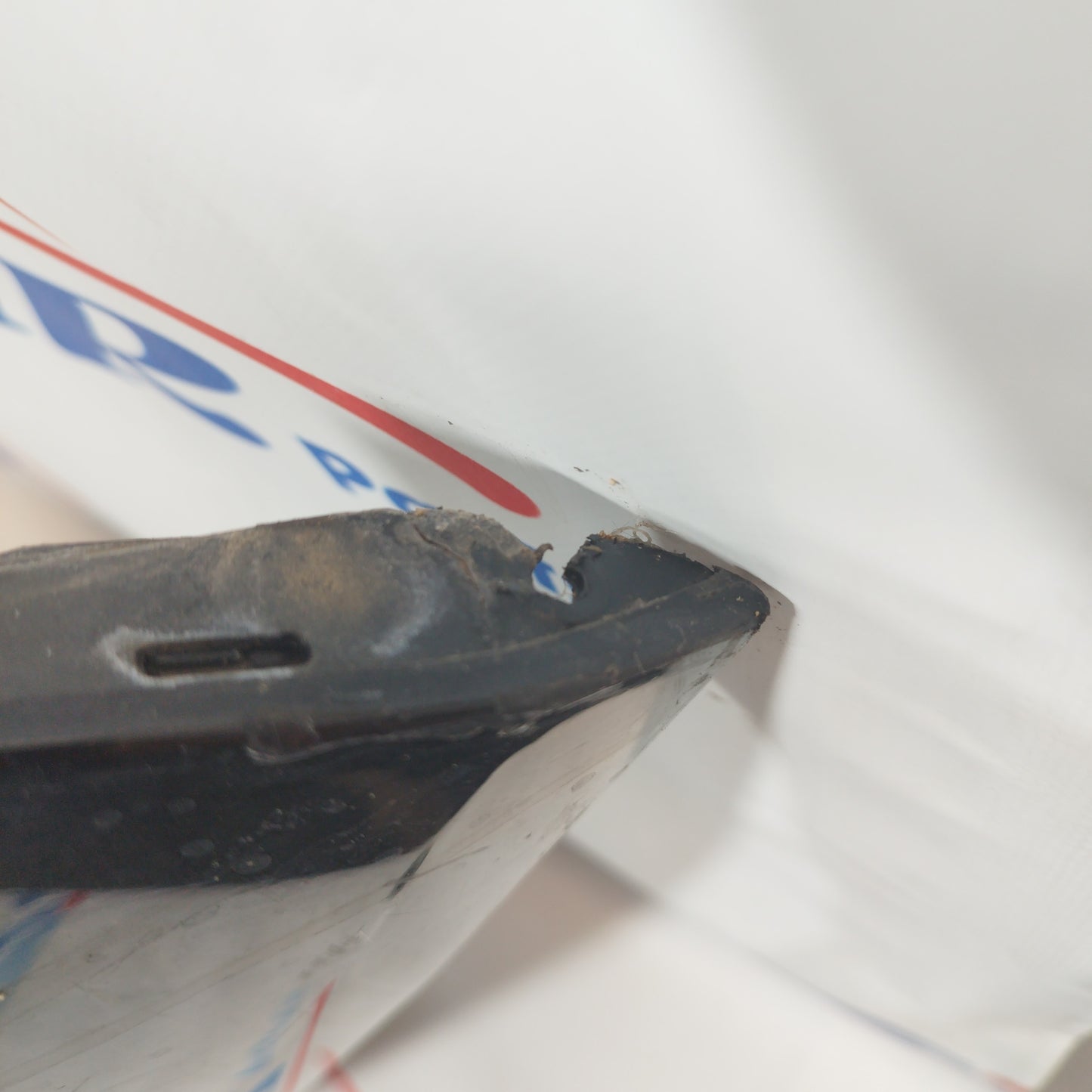 Paraurti anteriore nero Volkswagen Polo 2007 ecoAC4392