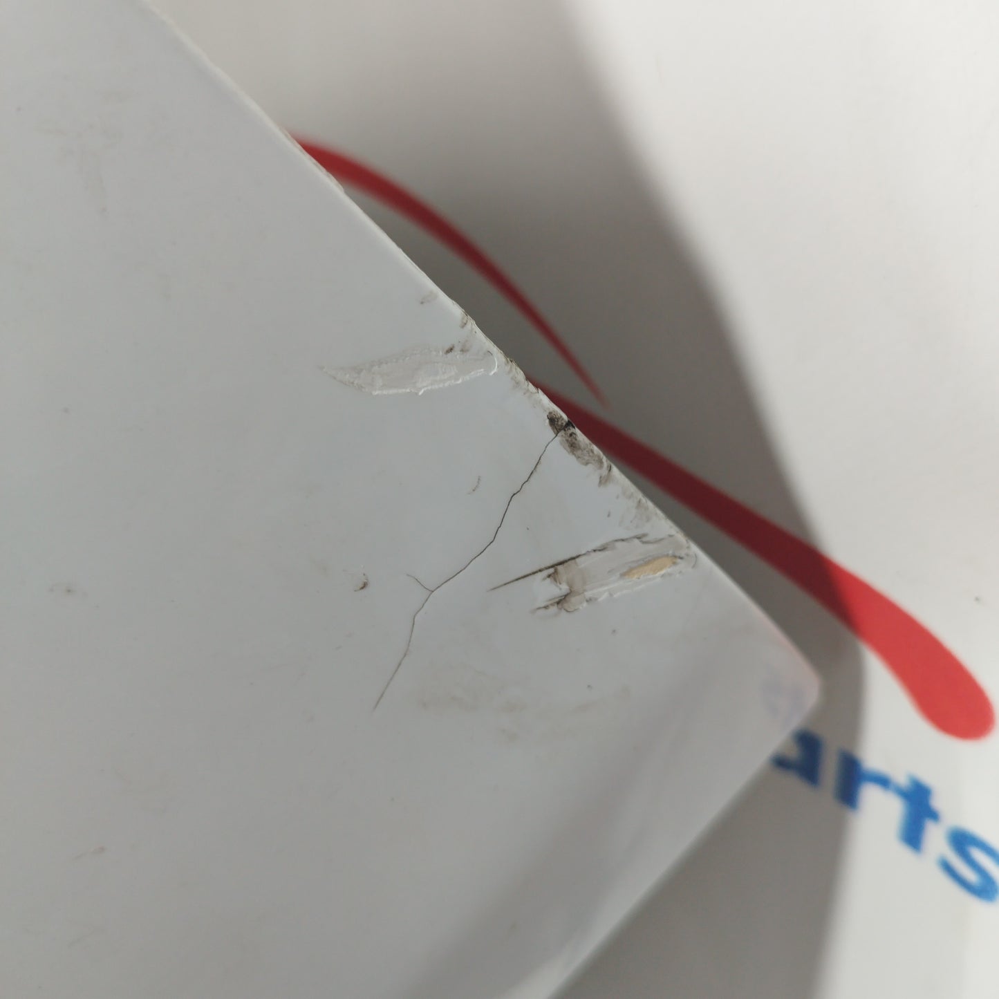 Paraurti posteriore bianco Ford Fiesta 2011 ecoAC4415