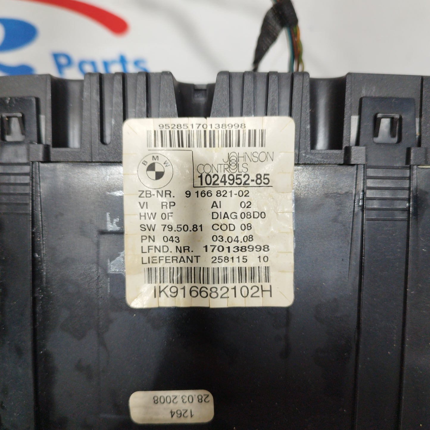 BMW e81/e87 2.0d 2008 instrument cluster code: Ik916682102h ecoAC4476