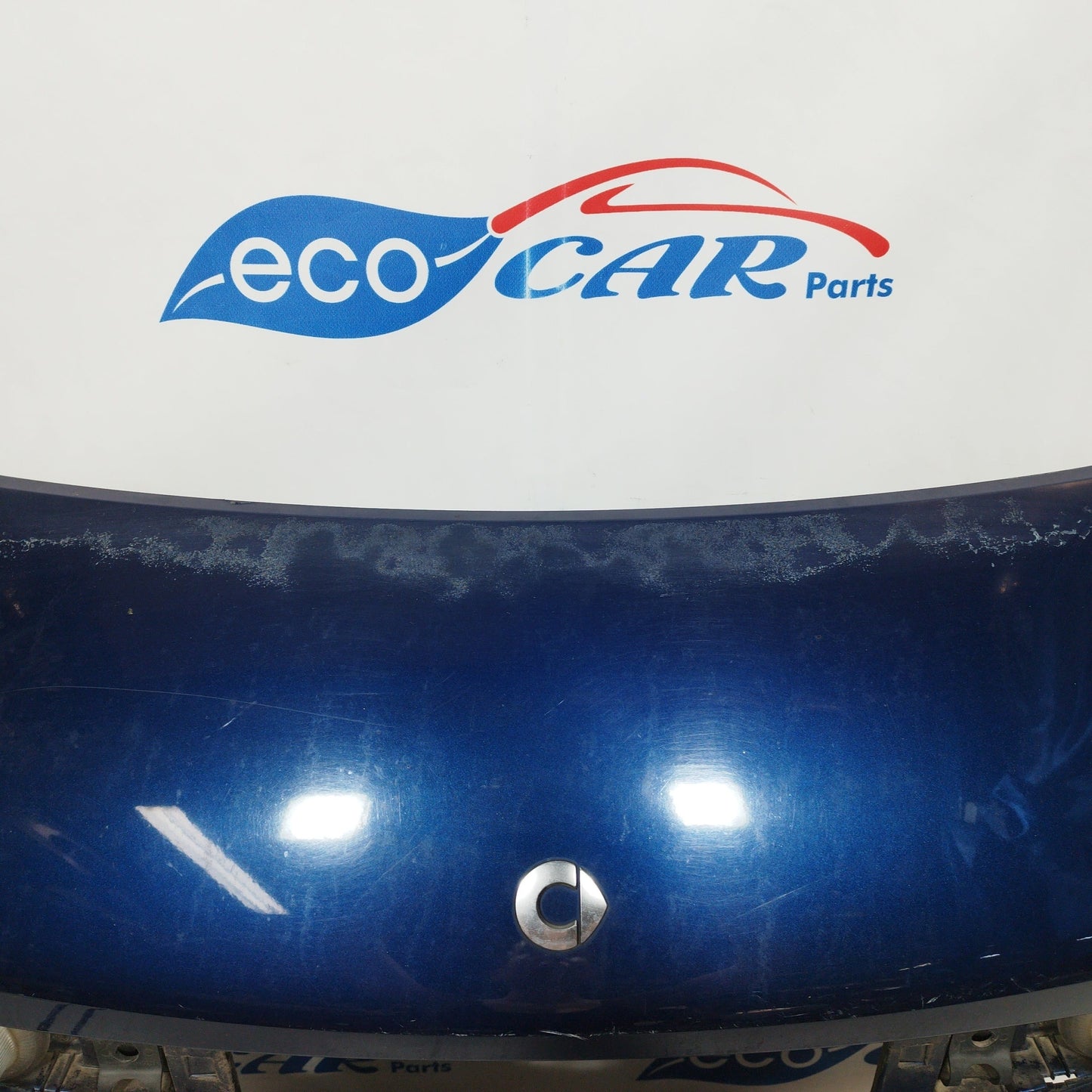 Blue central front bumper Smart 450 2005 ecoAC4451