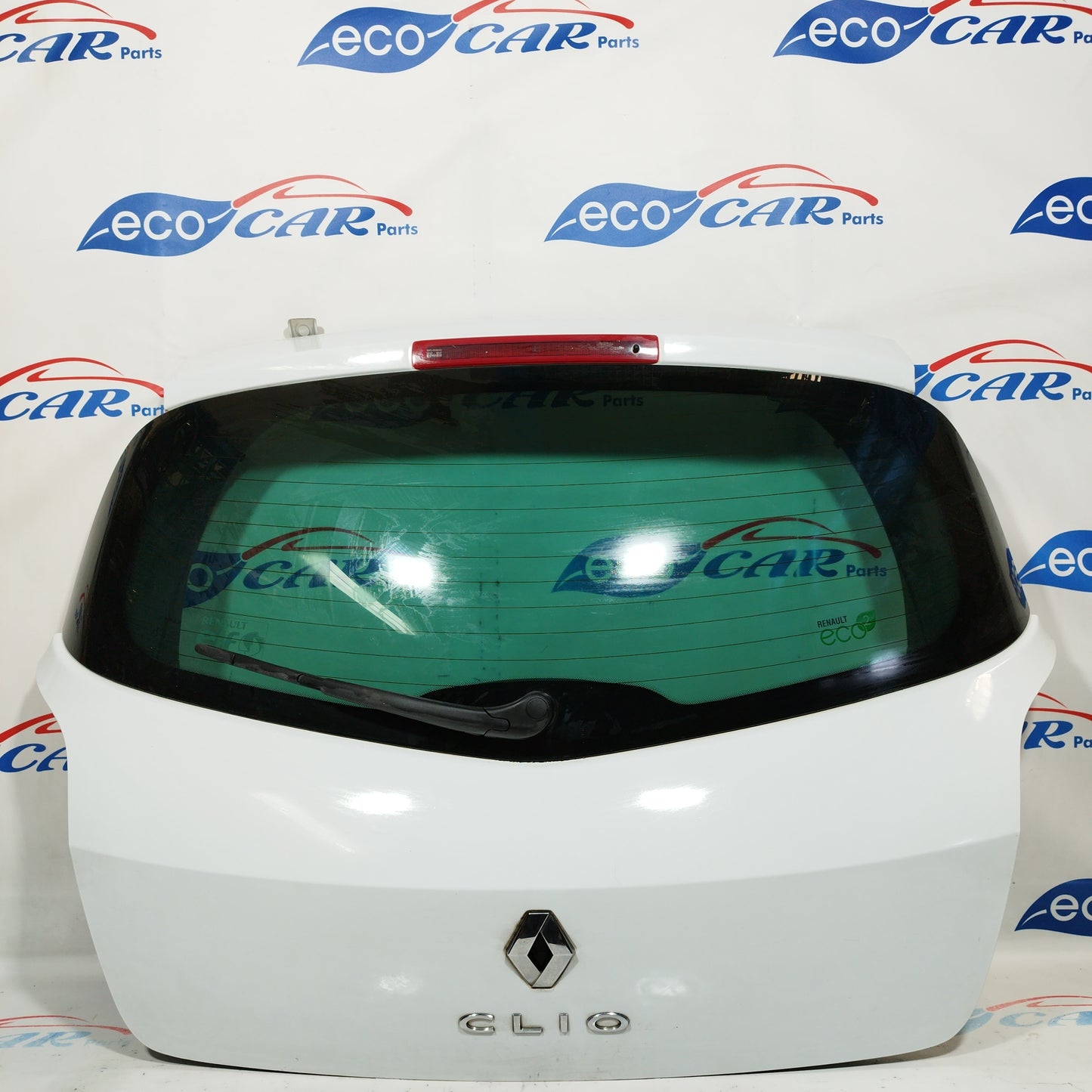 White tailgate Renault Clio 2010 sedan ecoAC4463
