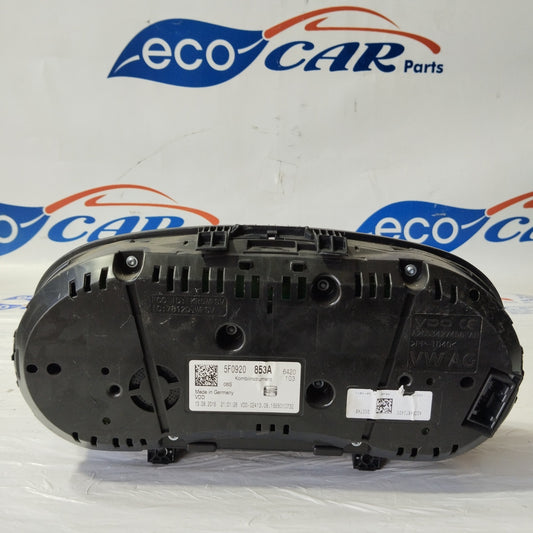 Seat Leon 2.0 TDI 16V 110 kW, Baujahr 2016, Instrumententafel-Code: 5F0920853A ecoAG2332