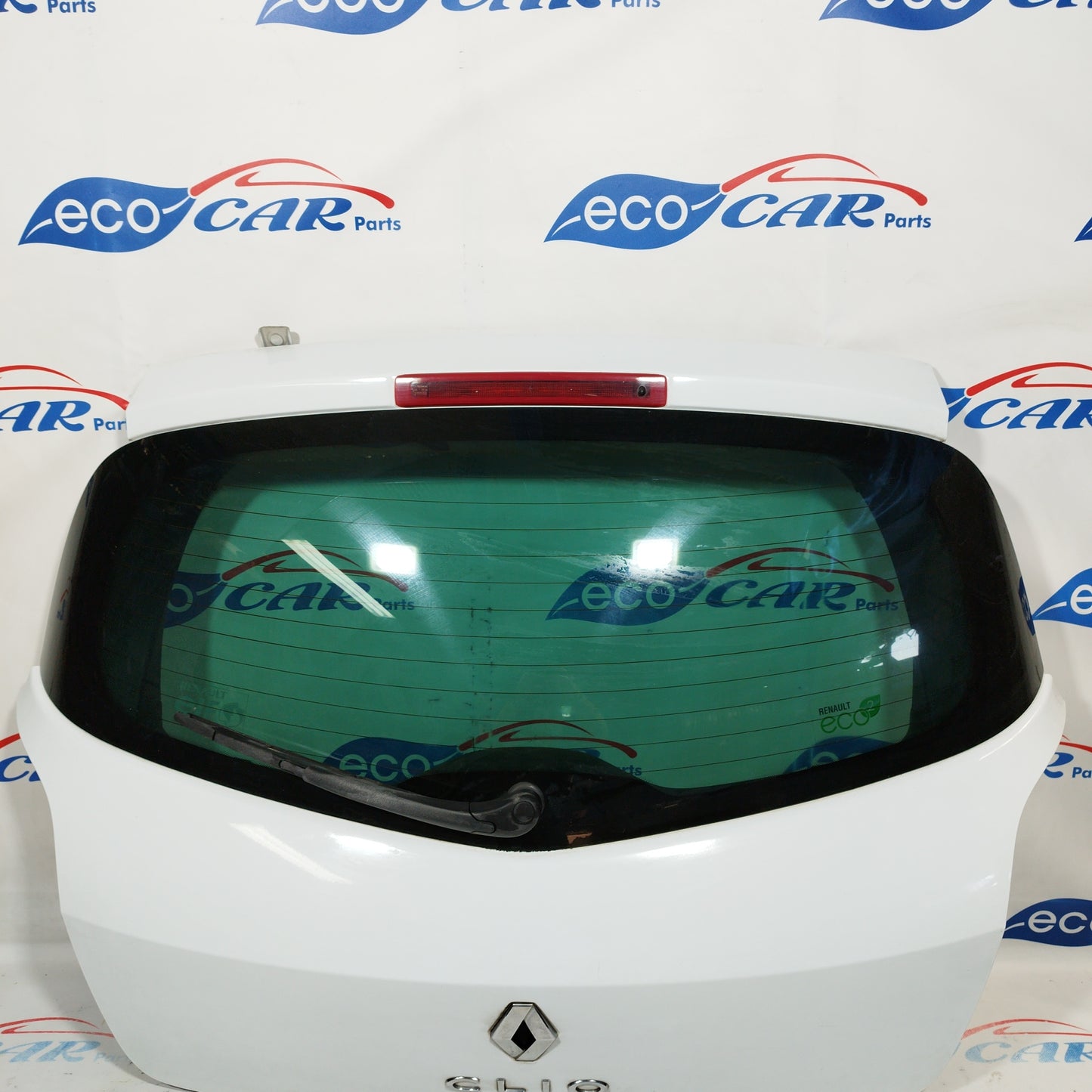 White tailgate Renault Clio 2010 sedan ecoAC4463