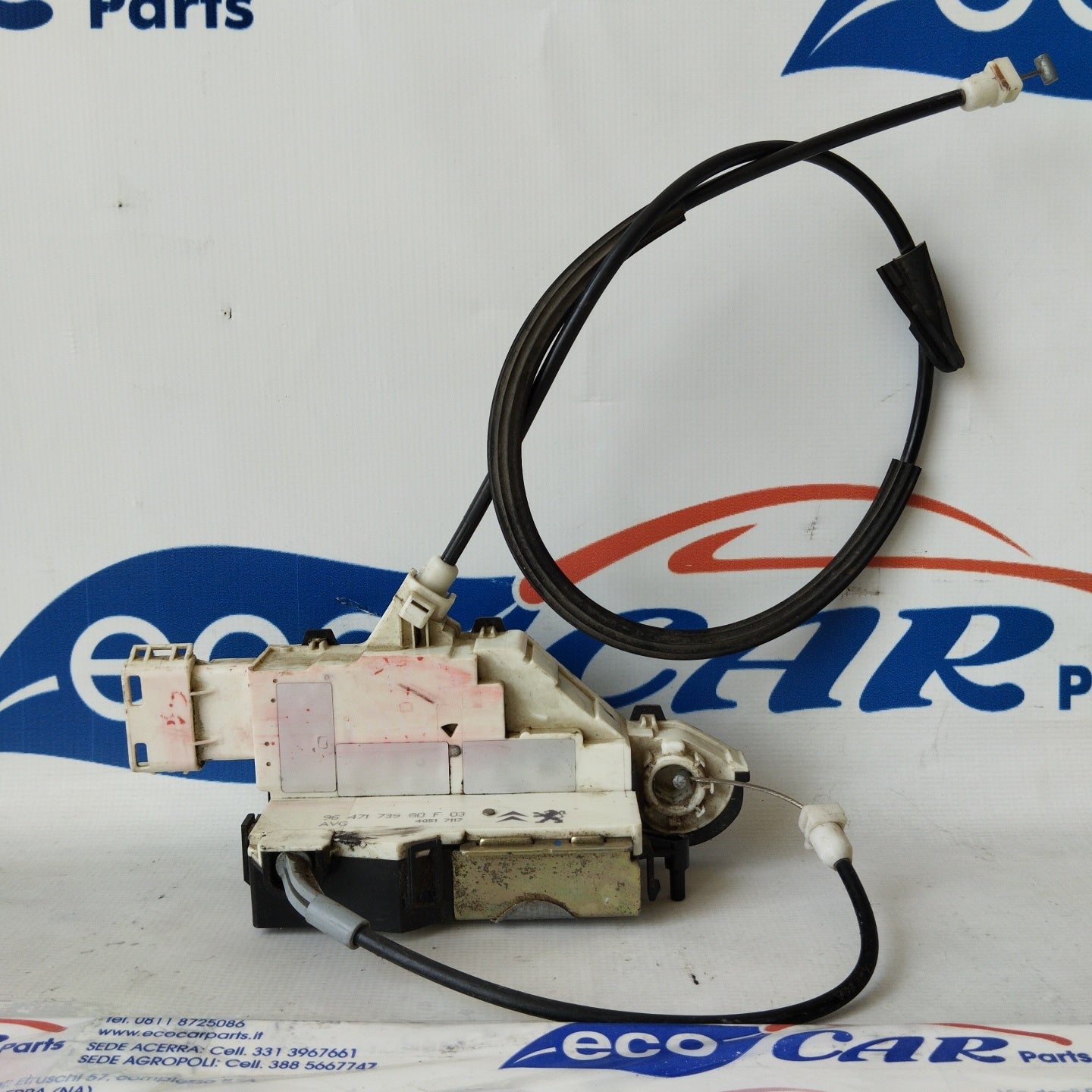 Left front lock Citroen C4 2007 code: 9647173980F ecoAG2335