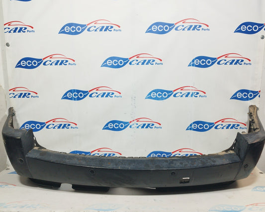 Schwarzer Kunststoff-Heckstoßfänger mit Parksensoren BMW X3 e83 2004 ecoAC4531