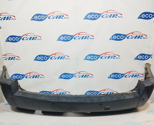 Schwarzer Kunststoff-Heckstoßfänger mit Parksensoren BMW X3 e83 2004 ecoAC4531