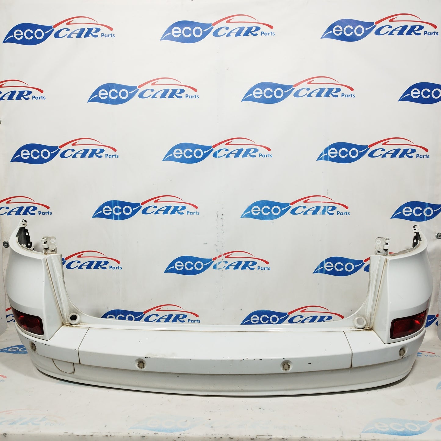 White rear bumper with parking sensors Renault Clio 2010 SW ecoAC4538