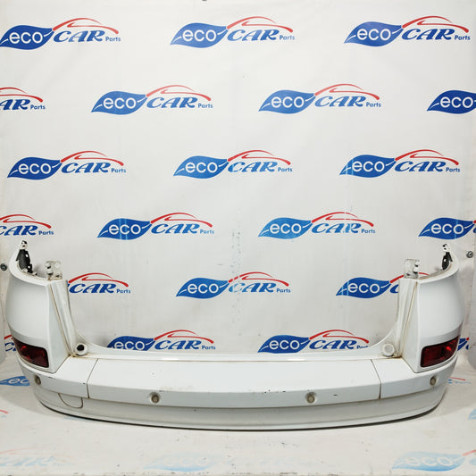 White rear bumper with parking sensors Renault Clio 2010 SW ecoAC4538