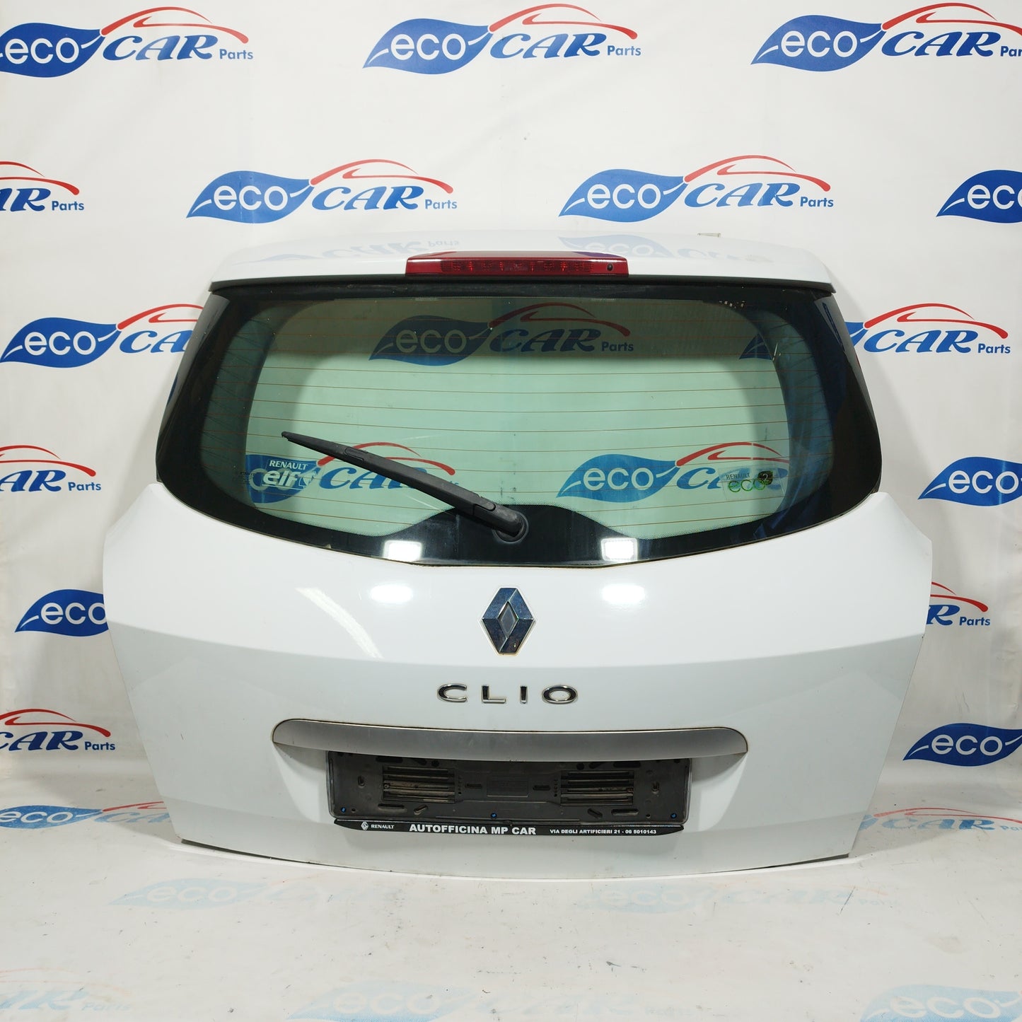 White tailgate Renault Clio 2010 sw ecoAC4539