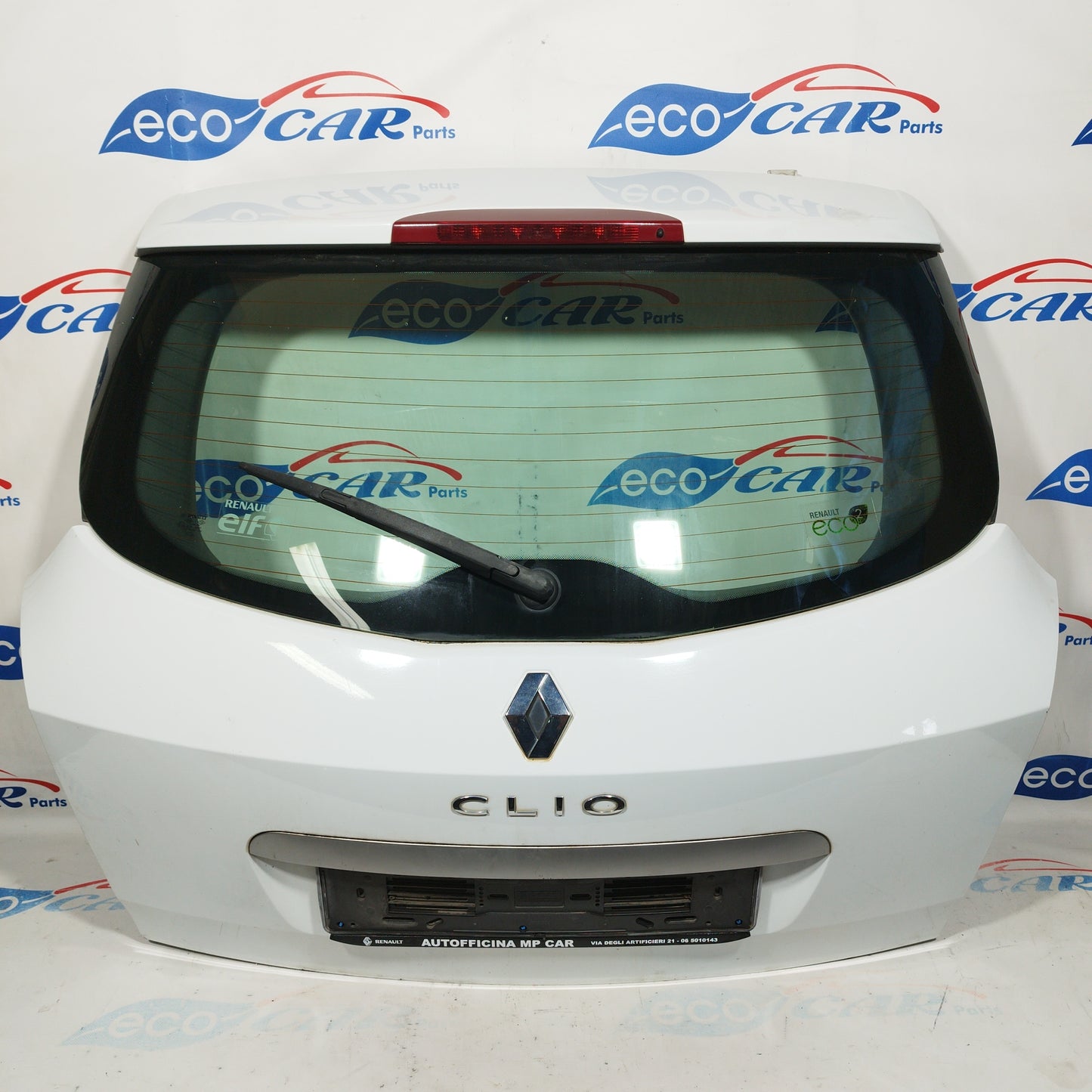 White tailgate Renault Clio 2010 sw ecoAC4539