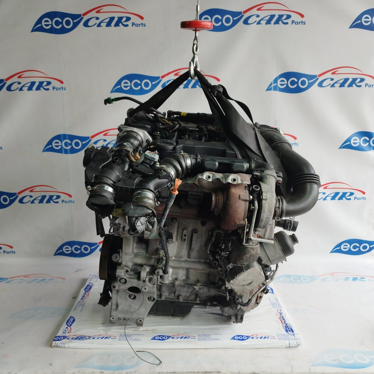 Motore Peugeot 308 / 207 1.6 hdi 16v 110cv 2012 codice 9H01 Impianto Bosch ecoAC4564