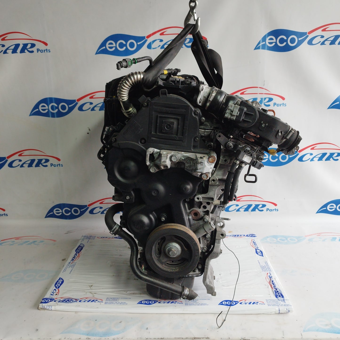 Motore Peugeot 308 / 207 1.6 hdi 16v 110cv 2012 codice 9H01 Impianto Bosch ecoAC4564