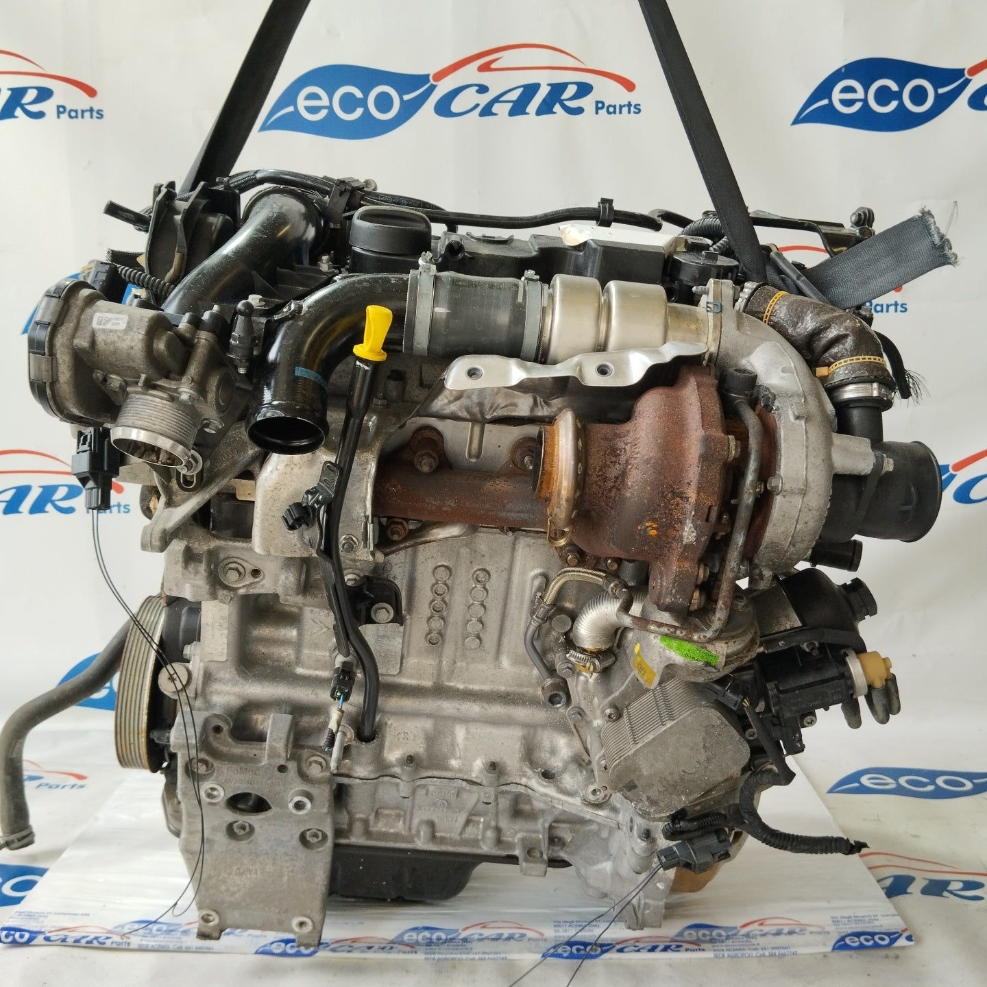 Engine Ford Focus 1.6 TDCI 8V 115CV 2011 Code T1DB ecoAG2382