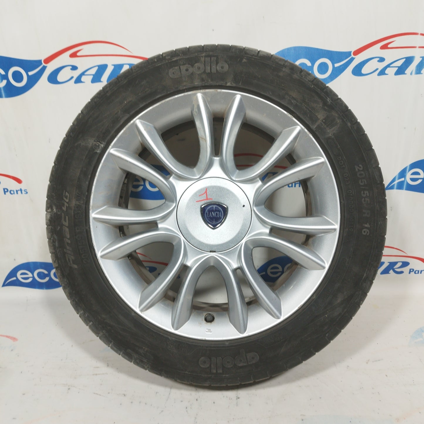 Cerchi in lega completi di gomme 205/55r16 Lancia Delta 2012 codice: 735471884 ecoAC4585