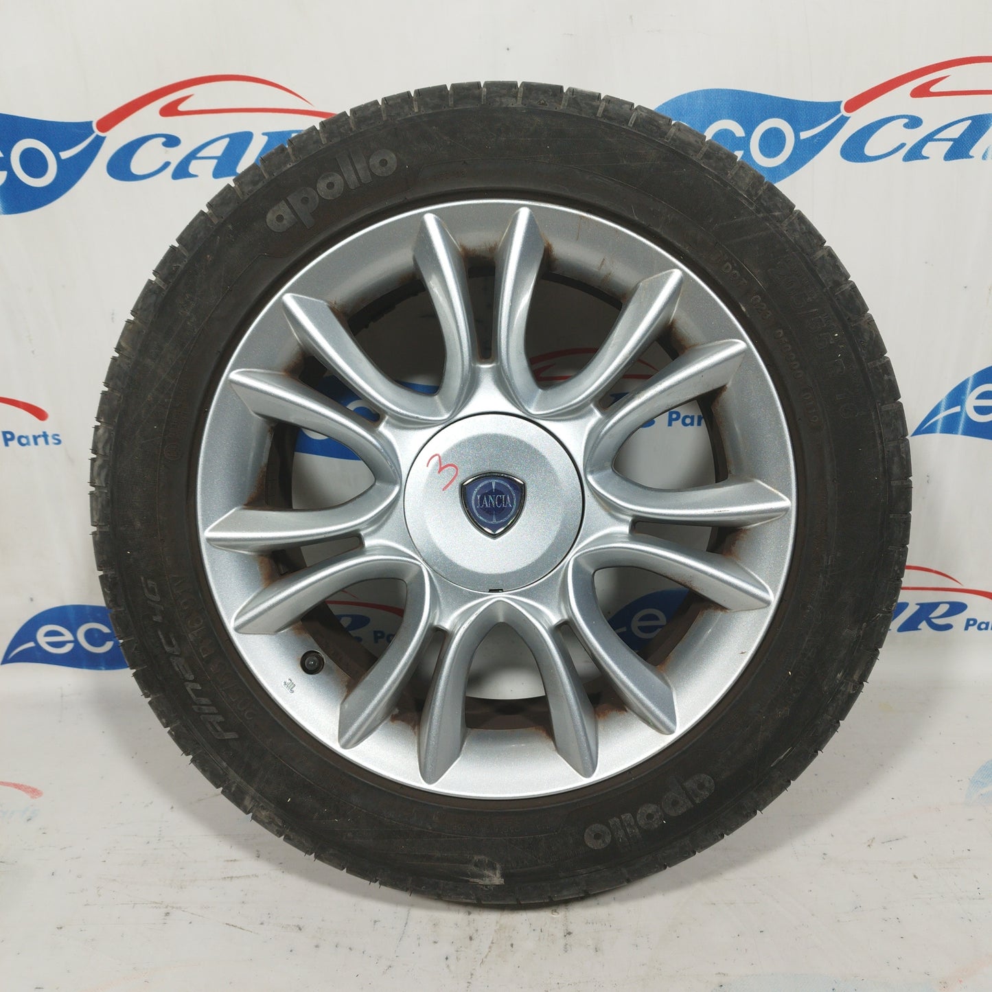 Cerchi in lega completi di gomme 205/55r16 Lancia Delta 2012 codice: 735471884 ecoAC4585