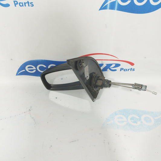 Left black manual mirror Fiat Panda 2006 ecoAC4589