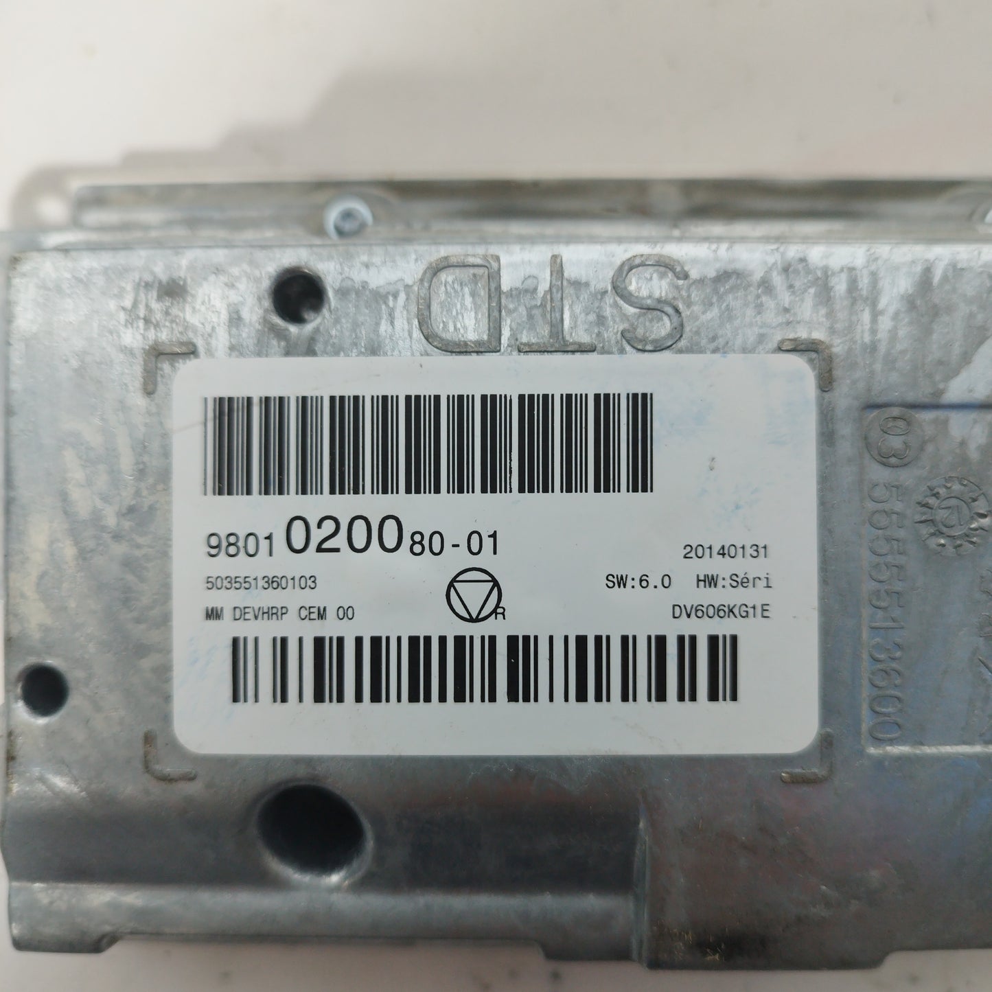 Display Citroen C3 / DS3 / C5 2012 codice: 9801020080-01 ecoAC4600