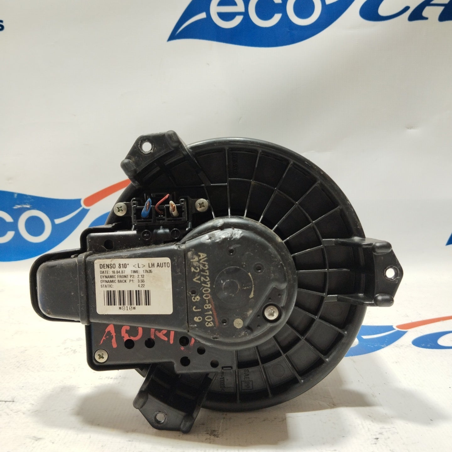 Interior heater fan Toyota Auris 2007 code: Av272700-8103 ecoAG2439