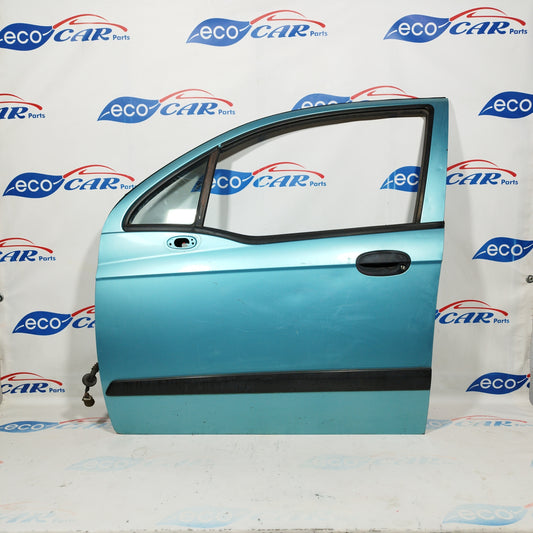 Sportello anteriore sx verde acqua marina Chevrolet Matiz 2007 ecoAC4637