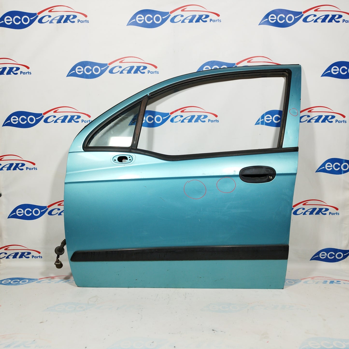 Sportello anteriore sx verde acqua marina Chevrolet Matiz 2007 ecoAC4637