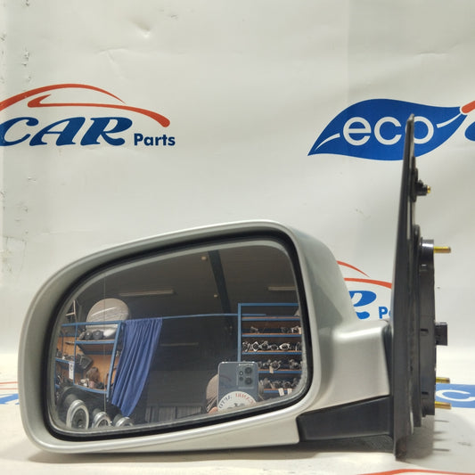 Elektrischer linker Außenspiegel, silbergrau, Hyundai Santa Fe, Baujahr 2006, 5-polig, ecoAG2456