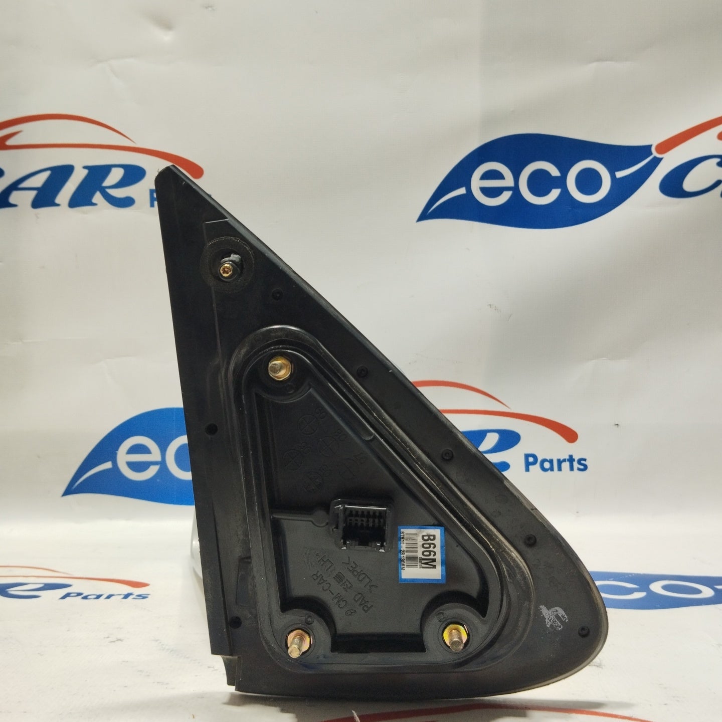 Elektrischer linker Außenspiegel, silbergrau, Hyundai Santa Fe, Baujahr 2006, 5-polig, ecoAG2456