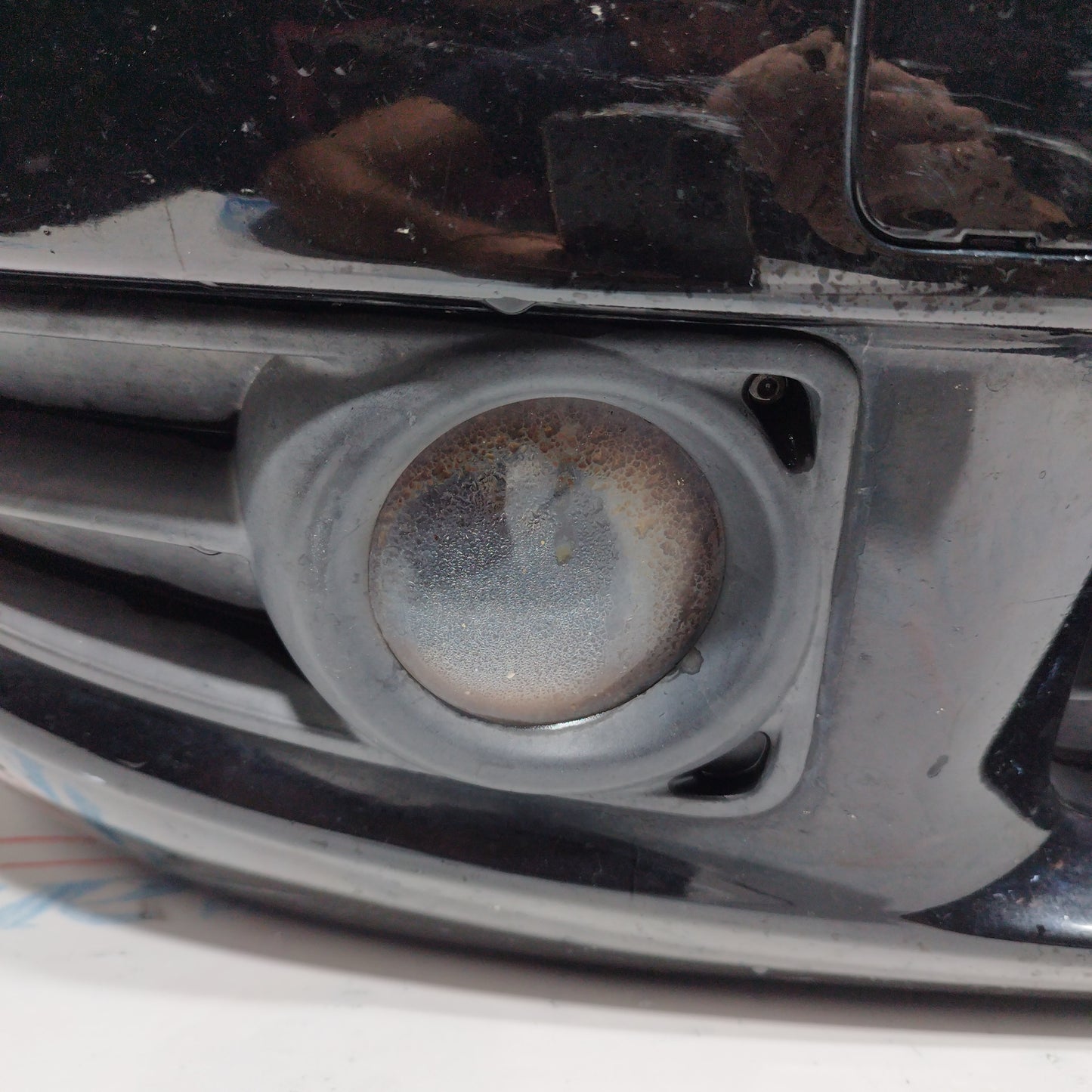 Black front bumper Fiat Panda 2008 ecoAC4652