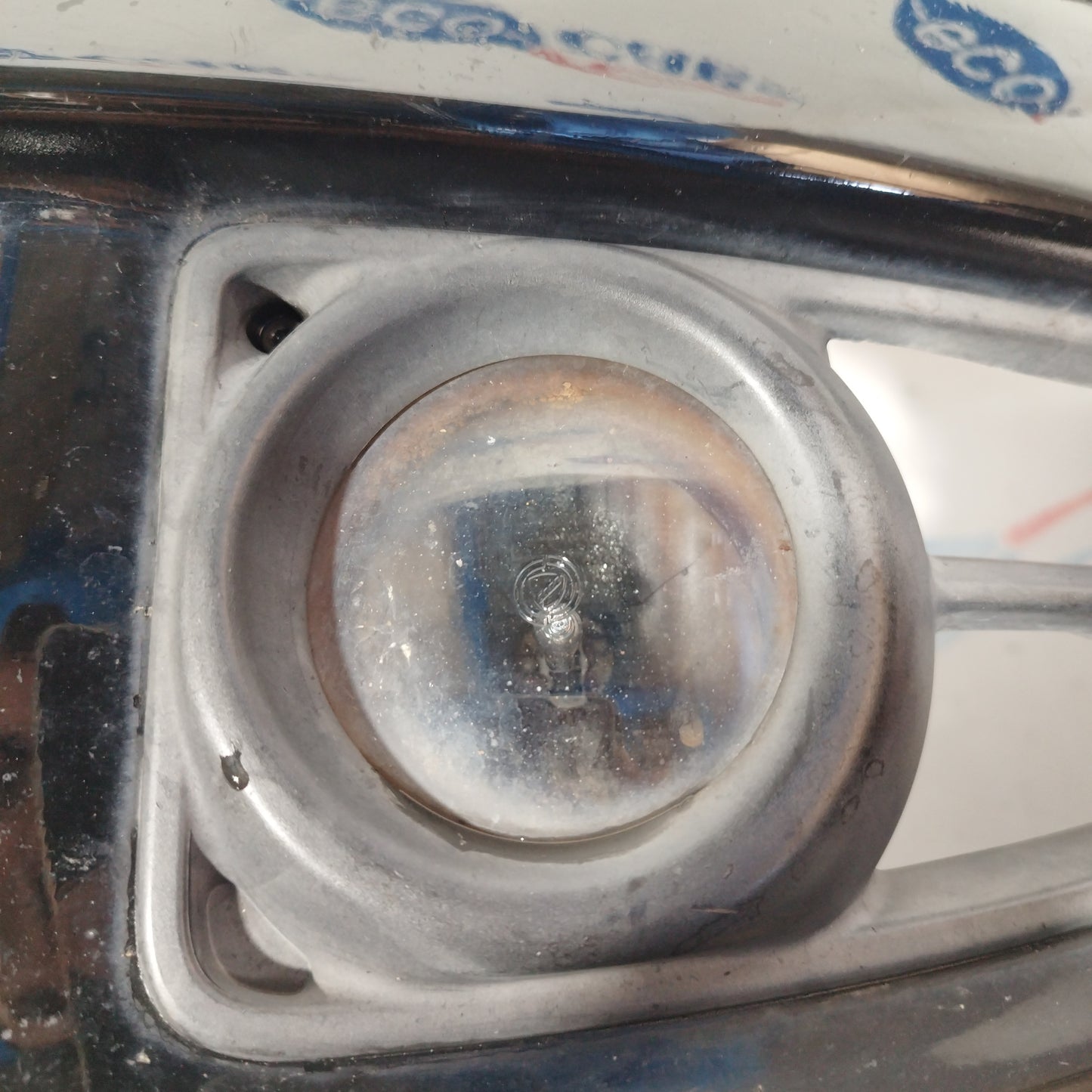 Black front bumper Fiat Panda 2008 ecoAC4652