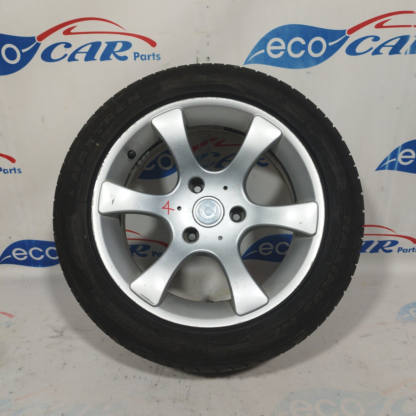 Cerchi in Lega da 15 pollici 5 con gomme Smart Fortwo 450 2005 codice: 0015436v001 ecoAC4677