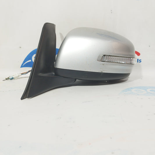 Silver gray left mirror Fiat 16 2012 7 wires ecoAC4679