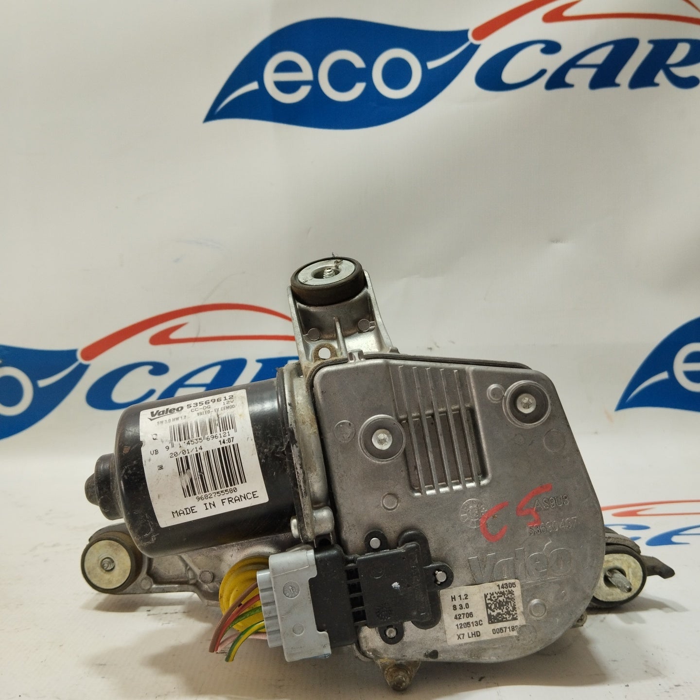 Motorino tergicristallo anteriore lato sx Citroen C5 2010 cod: 53569612 ecoAG2503
