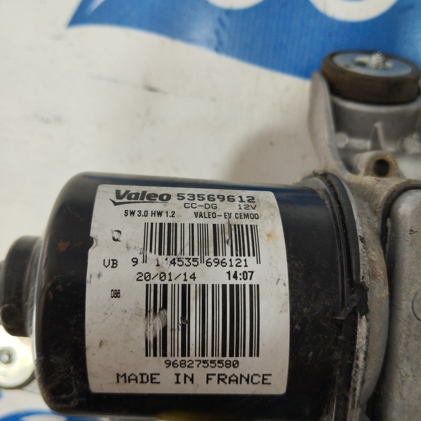 Motorino tergicristallo anteriore lato sx Citroen C5 2010 cod: 53569612 ecoAG2503