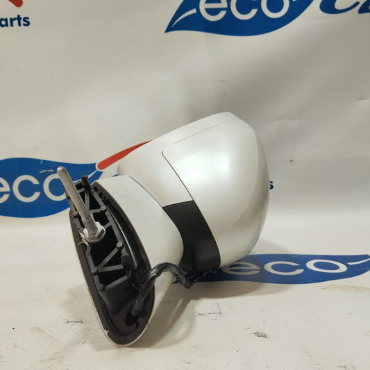White electric left mirror Citroen C5 2010 2 wires ecoAG2506