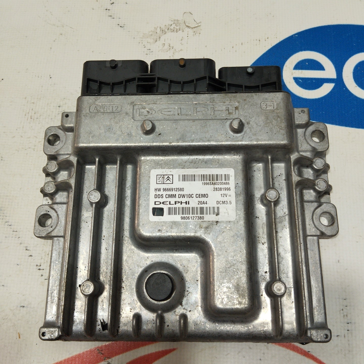 Citroen C5 2.0 HDI Delphi Zündanlage, Teilenummer hw9666912580 ecoAG2513