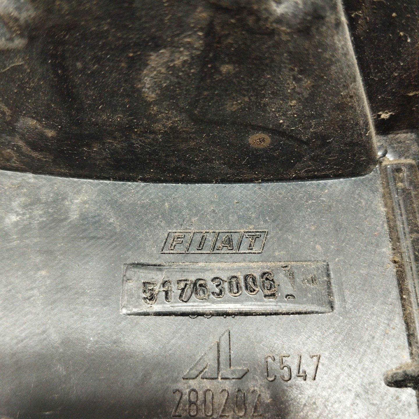 Right rear light Fiat Panda 169 black band ecoAG2525