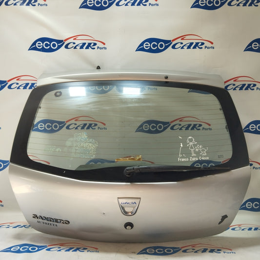 Silver gray tailgate Dacia Sandero 2010 ecoAG2553
