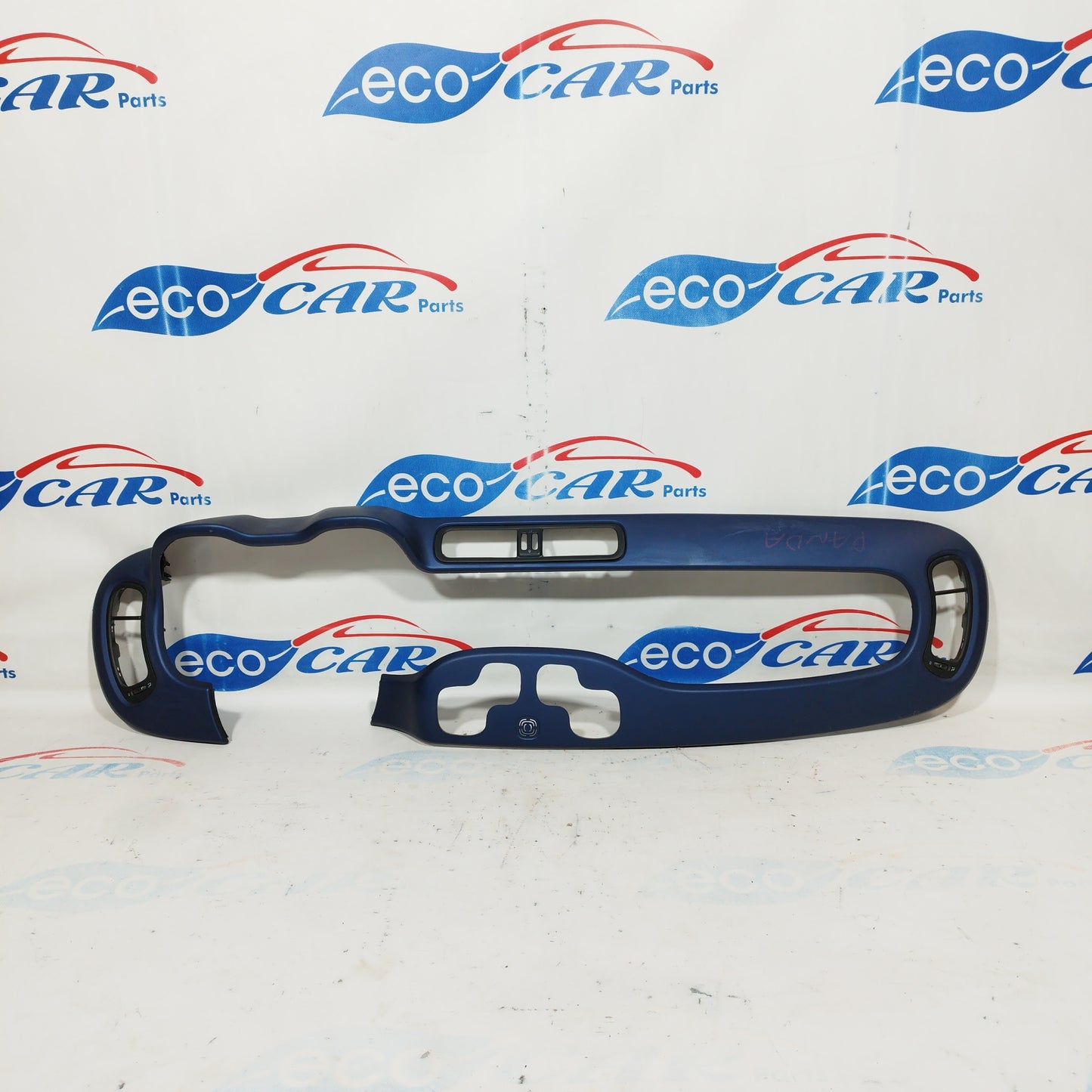 Blue central mask / plastic Fiat New Panda 2013 code: 735523456 ecoAC4726