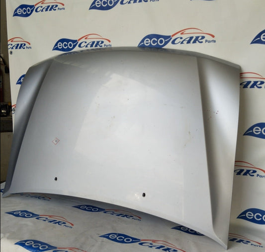 Silver gray bonnet Mitsubishi Pajero 2005 ecoAG2556